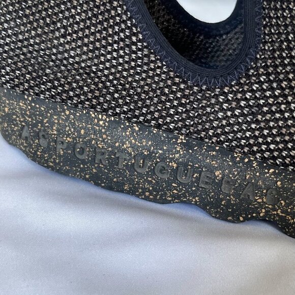 Asportuguese Black Slip ons size 7 - Picture 5 of 7